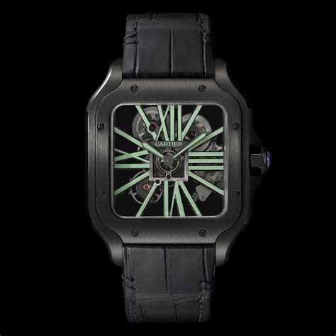 Cartier santos skeleton review